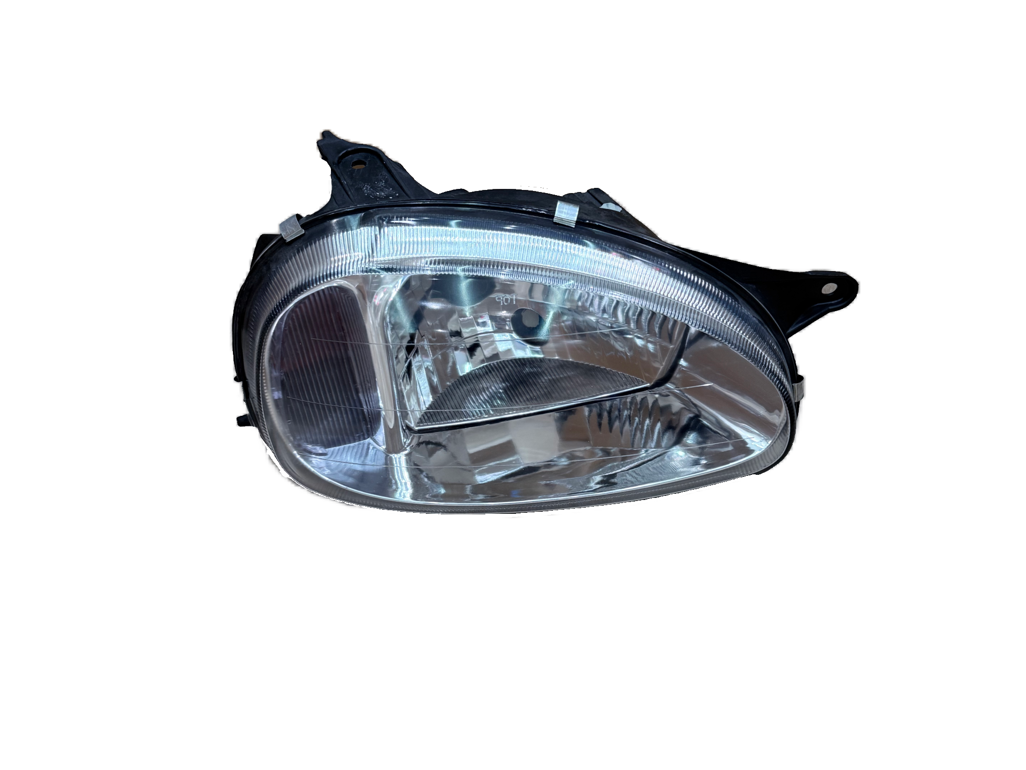 MG-20-109 CORSA 2000 HEAD LAMP AMBERSMOOTH LENSBLACK HOUSING